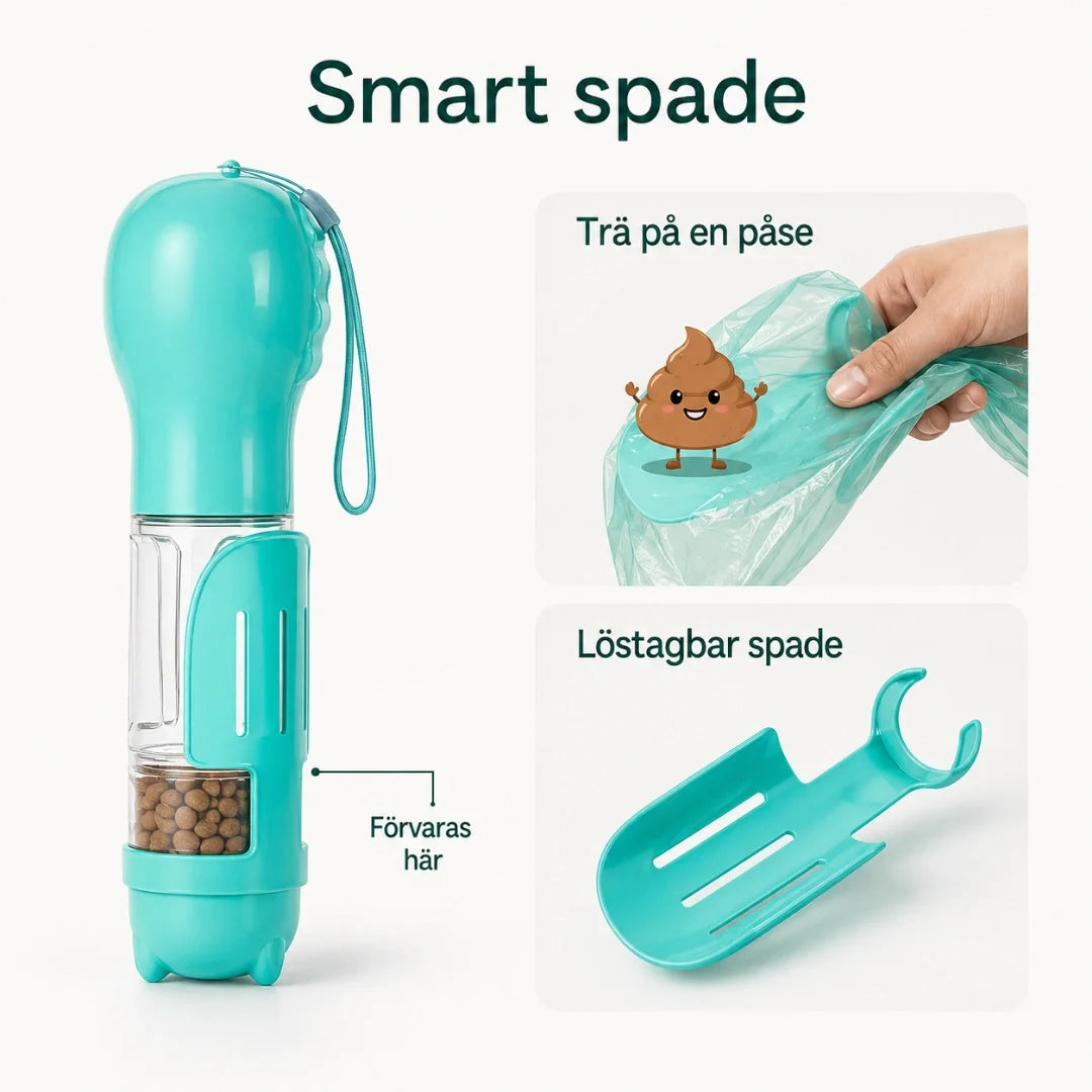 Portable 4-in-1 Multi-Bottle smart scoop Petifo
