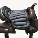 Zadelonderlegger met schokabsorptie voor paardenzadels
