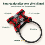 DogHalo protective harness with smart details - Petifo