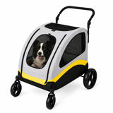 Opvouwbare huisdierenbuggy voor grote honden