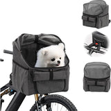 Pendlo-fietsmand en draagtas voor honden en katten
