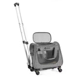 Transportbox voor huisdieren met wielen