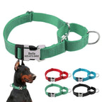Semi-choke Collar with personalised engraving Colours - Petifo