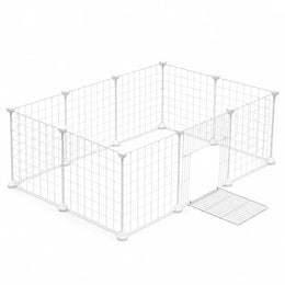 9 panelen + 1 deurpaneel - White