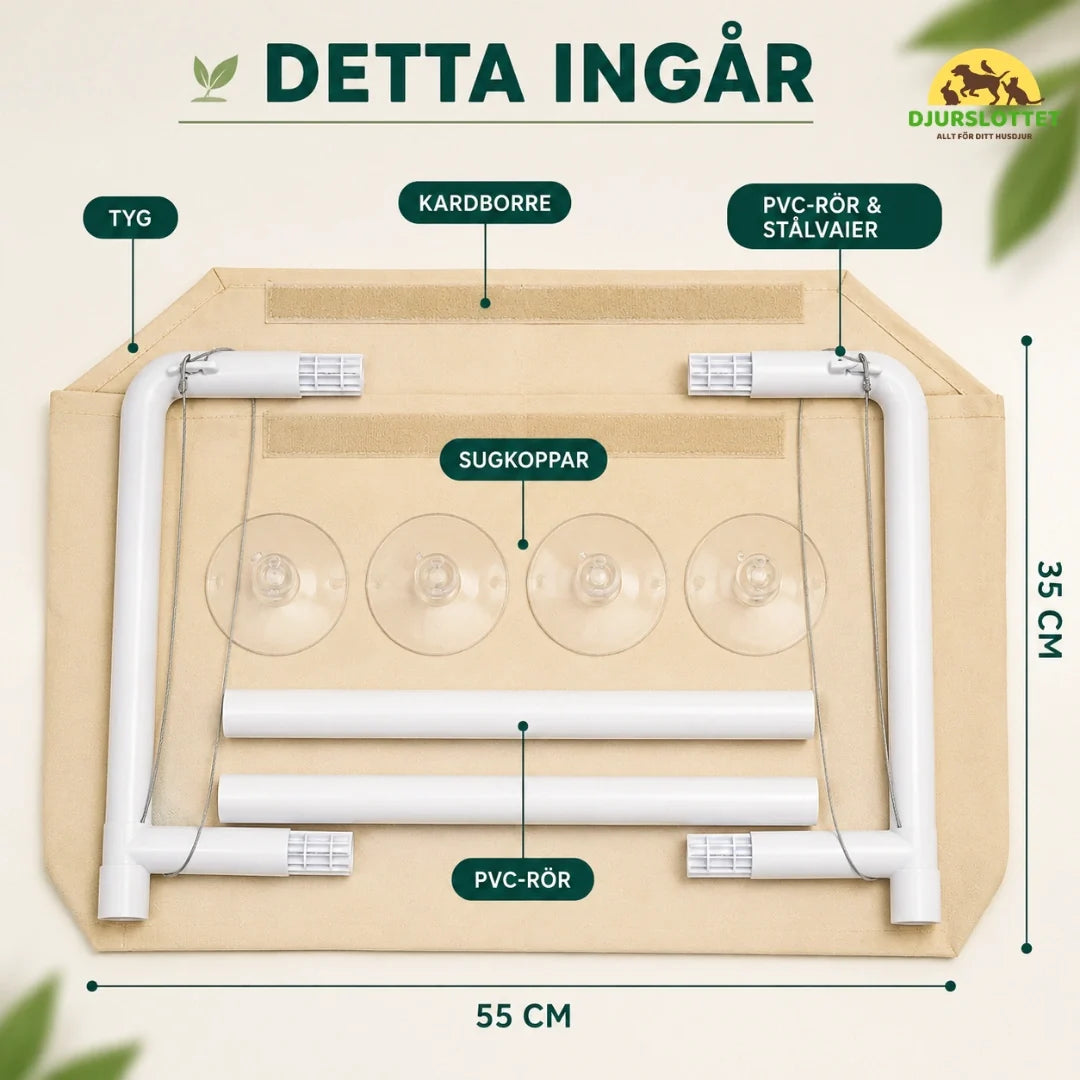 Lunera Window Bed what is included - Petifo
