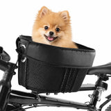 ComfyRide-fietsmand met veiligheidstuigje