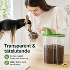 PawBox Food Container transparent  - Petifo