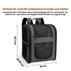 PetPacker Backpack size - Perfect for small to medium-sized dogs and cats - Petifo