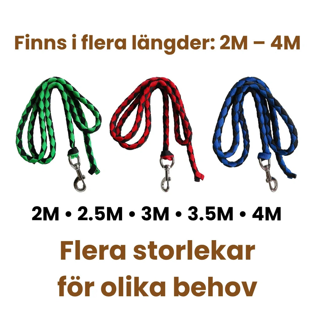 Size guide for Halter Lead Rope for Horses - Petifo
