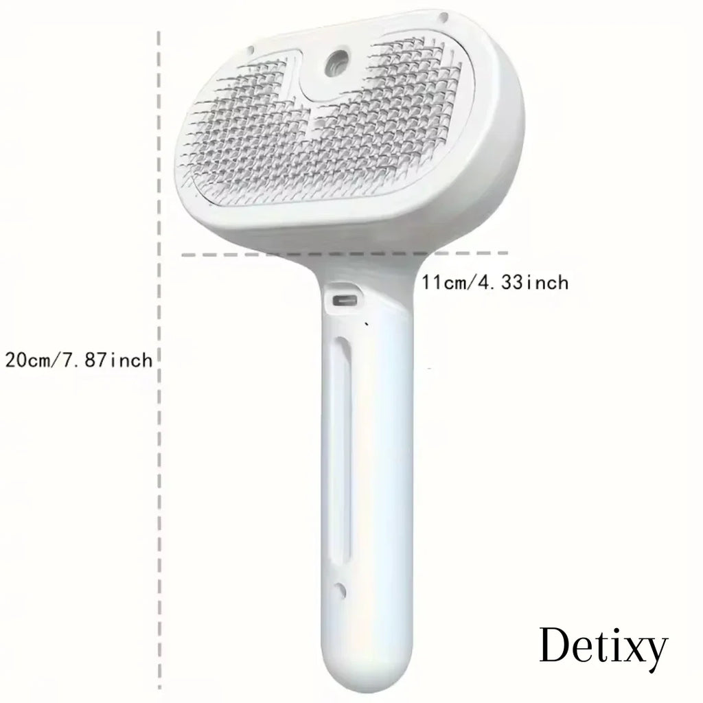 Product size of Detixy steam brush - Petifo