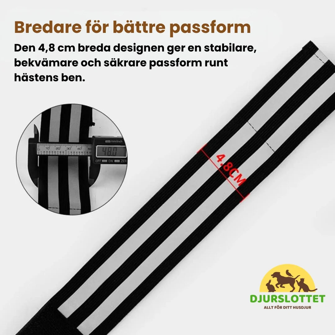 Reflective Leg Protection Horse Wider for a better fit - Petifo