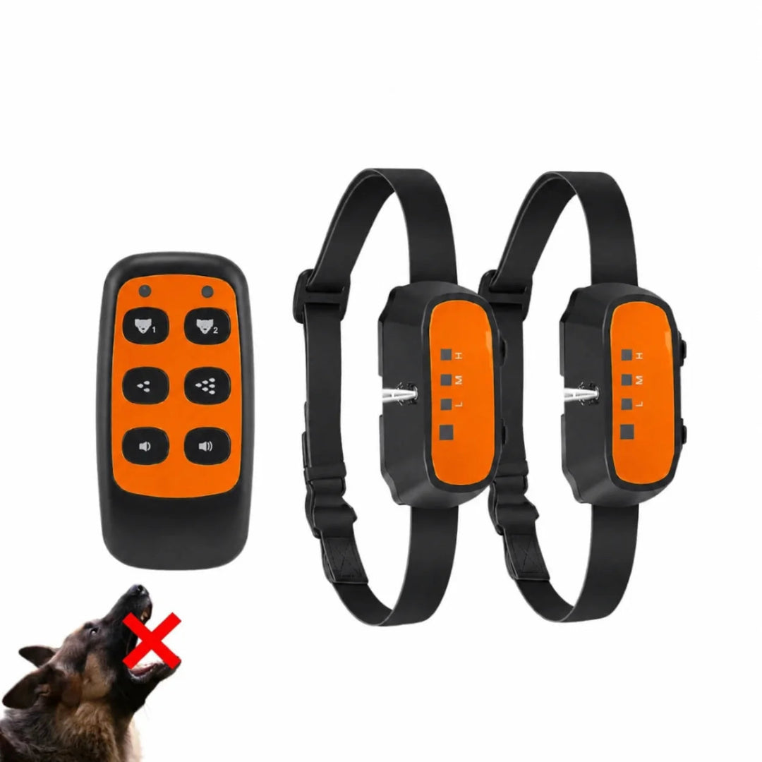 Remote training collar set including one handheld remote