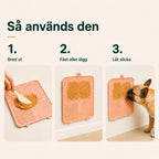 Lick mat steps - Petifo