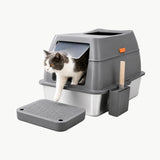 SteelBox kattenbak van roestvrij staal