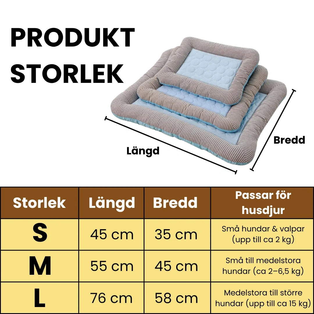 Size of Frostypaws Cooling Mat for dogs - Petifo