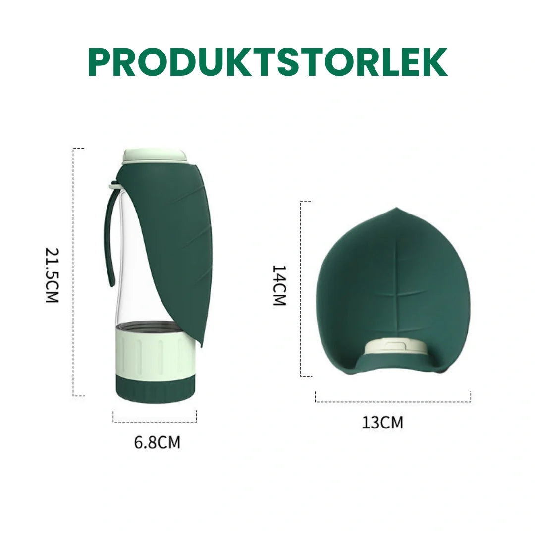Size of Leaf Bottle - Petifo