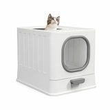 Detixy overdekte kattenbak