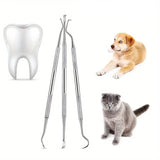 Tandplakkrabber, 3-pack voor honden en katten