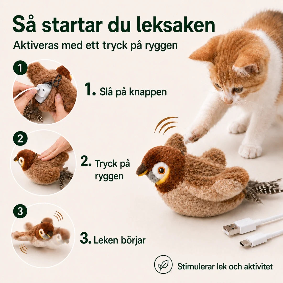 Volino Spinning Sparrow - Djurslotter