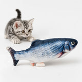 Wriemelende vissenspeeltje voor katten