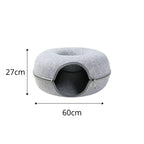 cat tunnel bed size