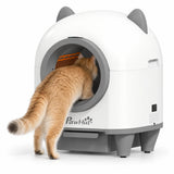 PawHut zelfreinigende kattenbak