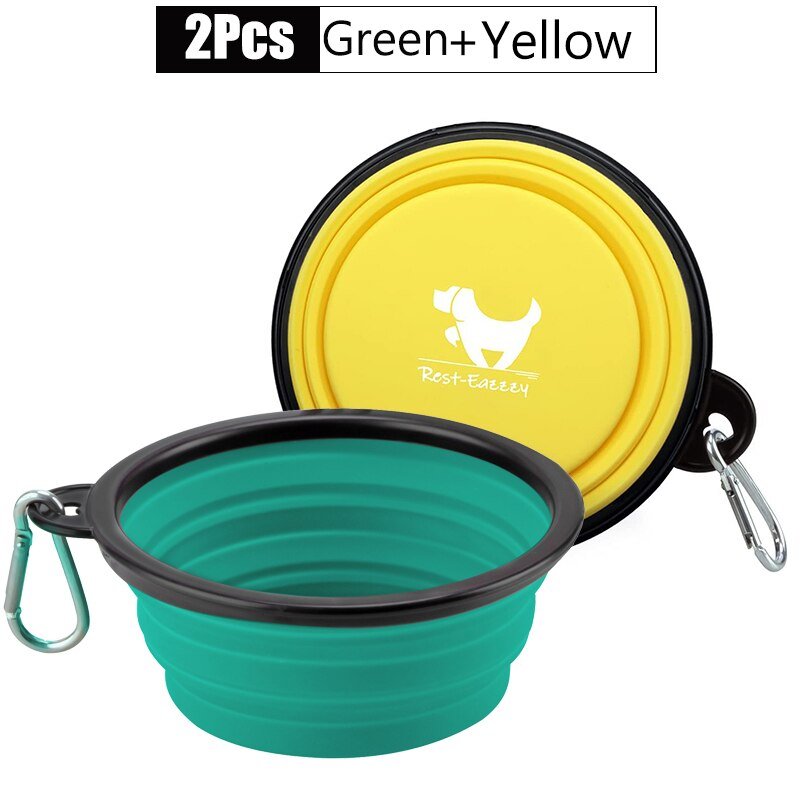 Portable Foldable Water Bowl - djurslottet