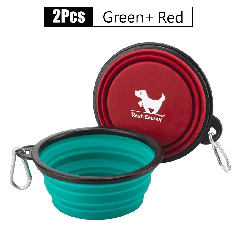 Portable Foldable Water Bowl - djurslottet